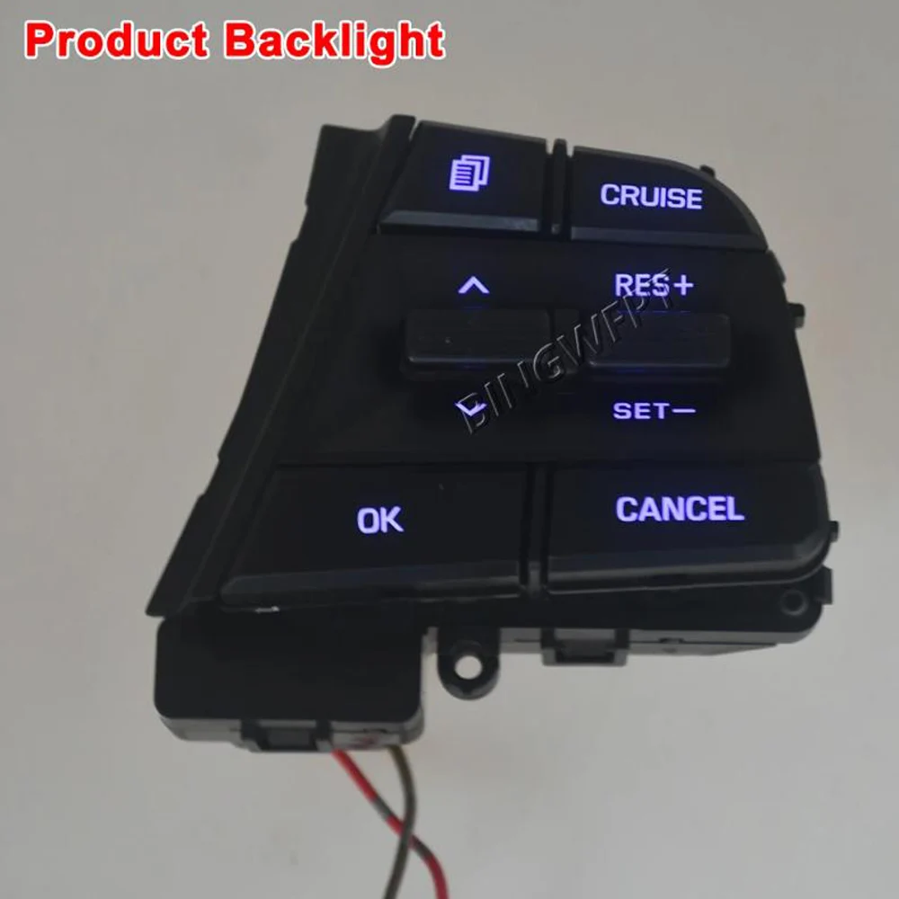 High Quality Steering RH Remote Cruise Control Switch For Hyundai Elantra 1.6L 2016 2017 2018 Car Accessories view 6