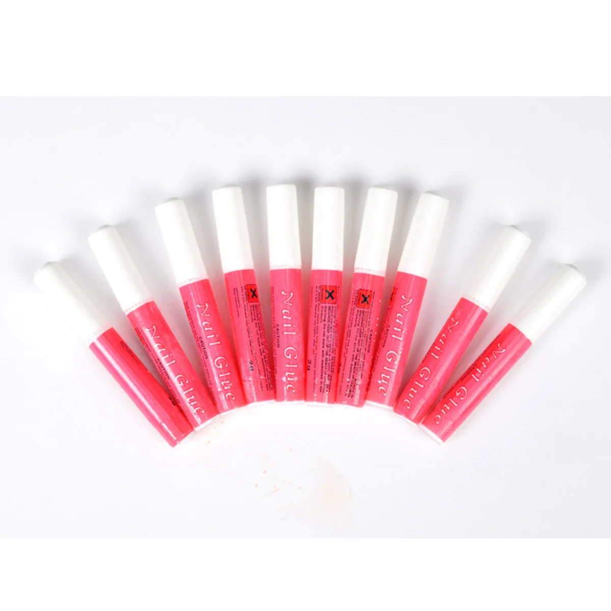 

5 Pcs 2g Professional Acrylic Nail Art Glue Bottle Tips Rhinestones Manicure Tools for UV Gel Nail Art Use