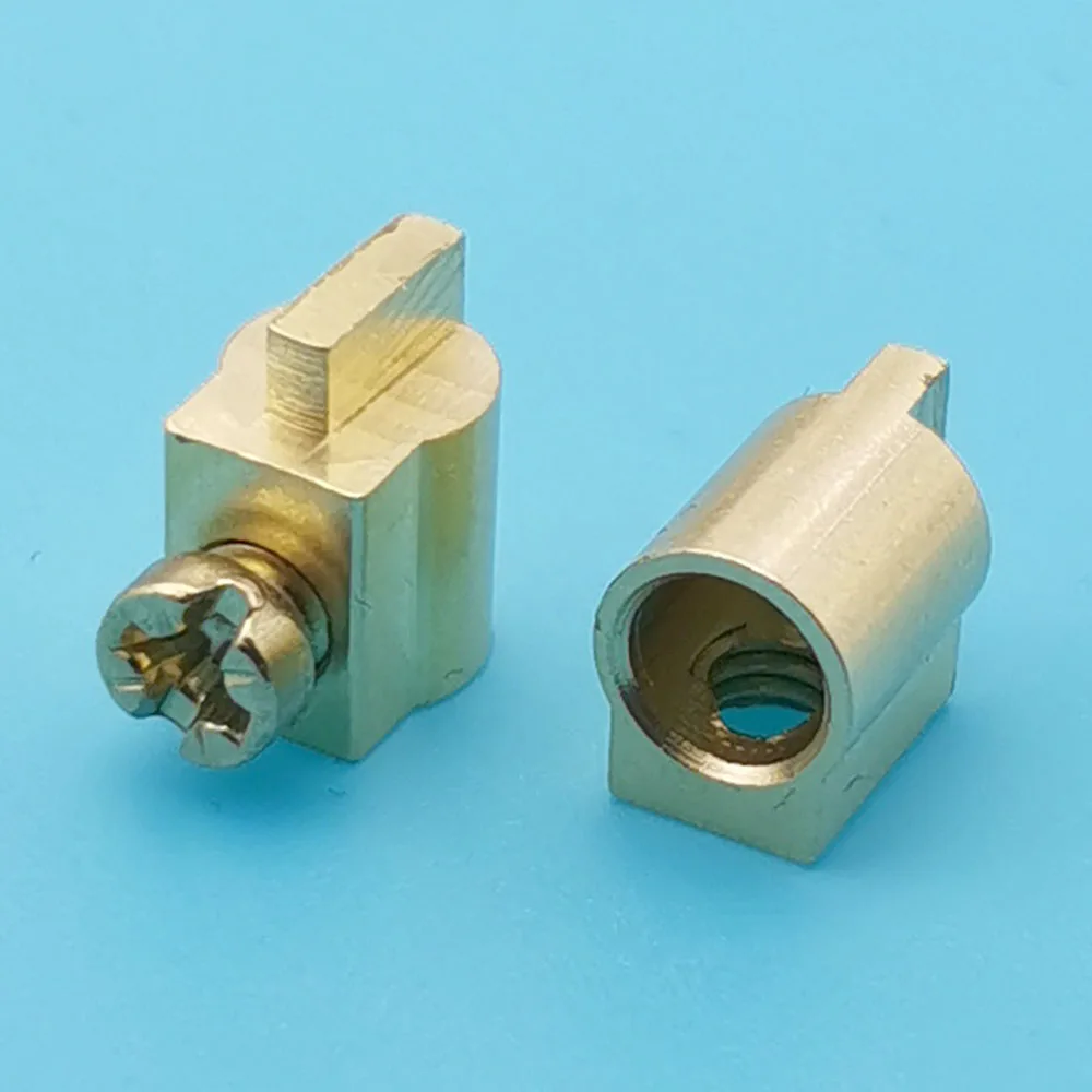 50pcs 088-8.0 Wiring Column Circuit Board Copper Terminal Connector PCB Switching Power Supply Terminal Block M4 Nut