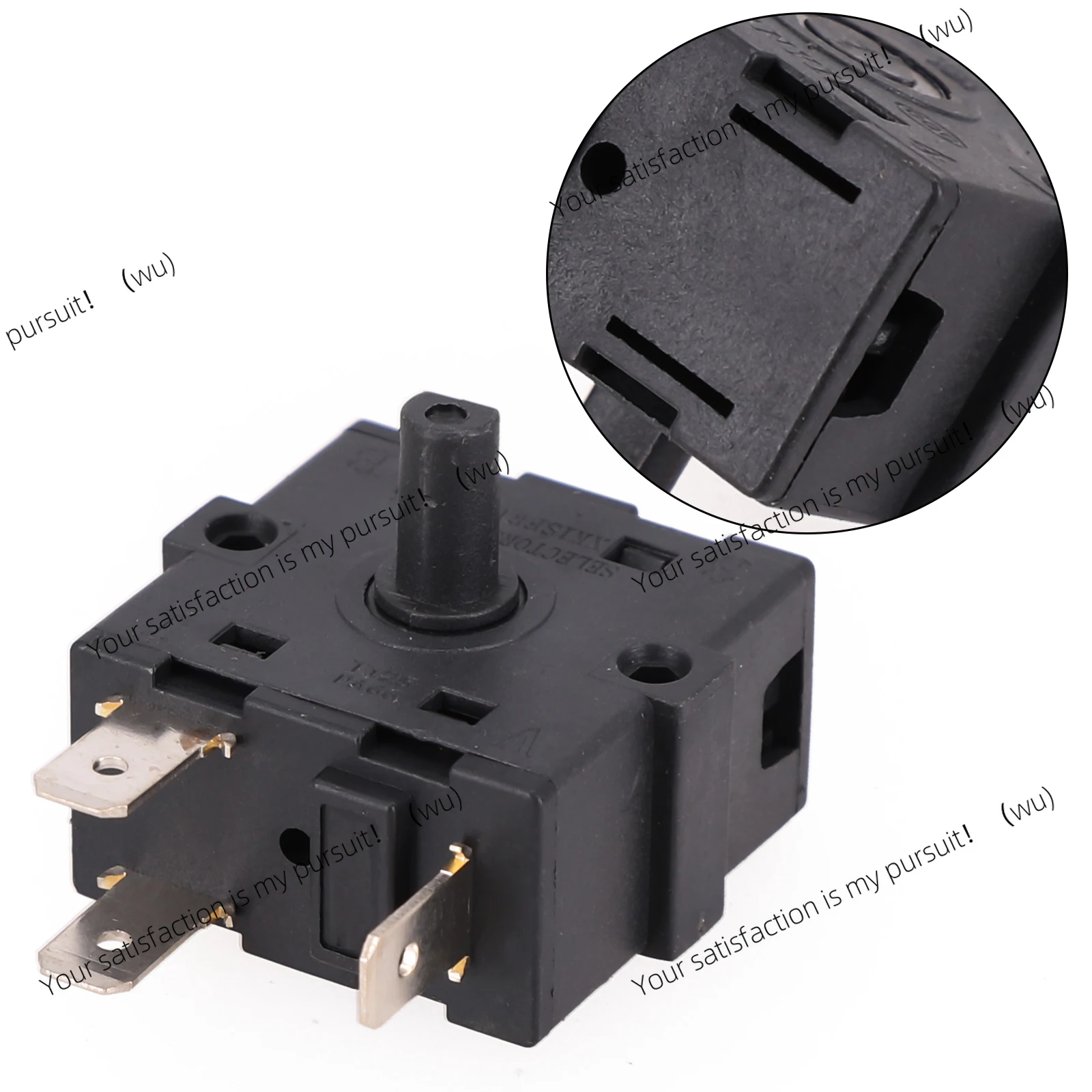 ZOCI-AC250V 16A Radiator Electric Room Heater 3 Pin 5Pin Rotary Switch Selector Efficiently control room temperature