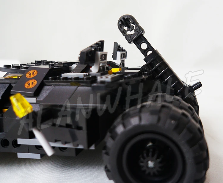 325 قطعة سوبر فايتر ذا بهلوان BatTank Joker's Ice Cream Surprise Gotham 7105 لعبة مكعبات البناء متوافقة مع الموديل