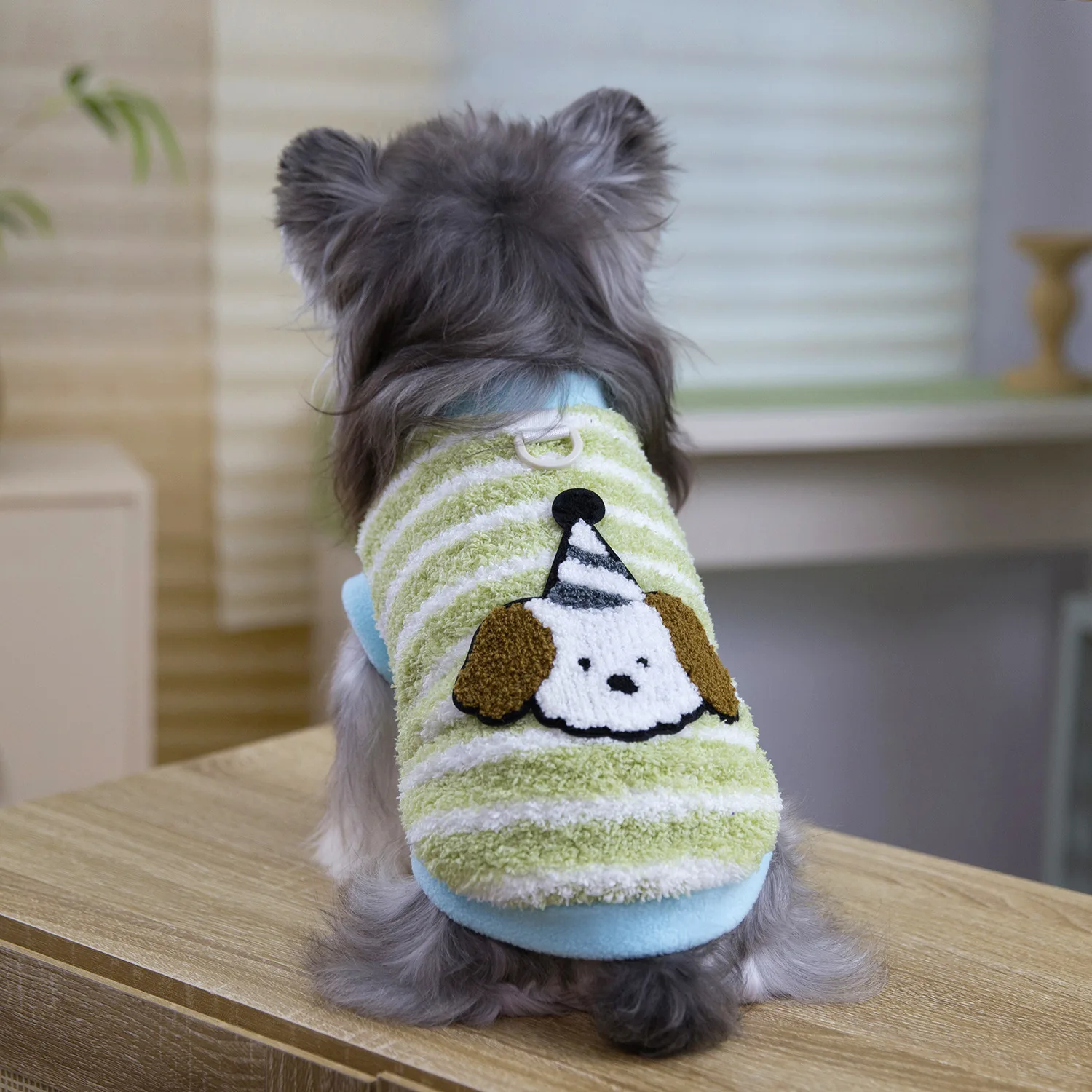 Fleecejacke für Hunde, Hundemantel, Kleidung für Chihuahua, Kleidung für Französische Bulldoggen, Welpen-Sweatshirt, Hundekostüm, Overall, Herbst, Winter – Detail 6