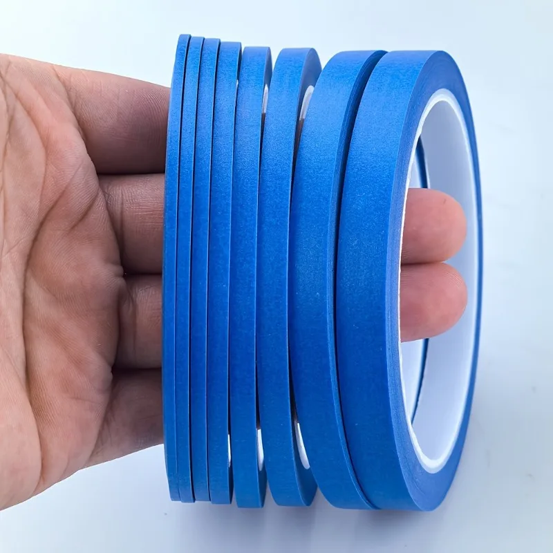 Thin Line Masking Tape, Heat-Resistant and Residue-Free Paint Artist Tape, Thin Narrow Edge Decorative Tape, Used for Art Crafts