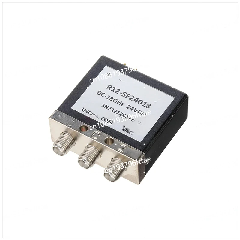 12V/24V Mechanical Switch Relay 18G RF Coaxial Switch SMA SPDT