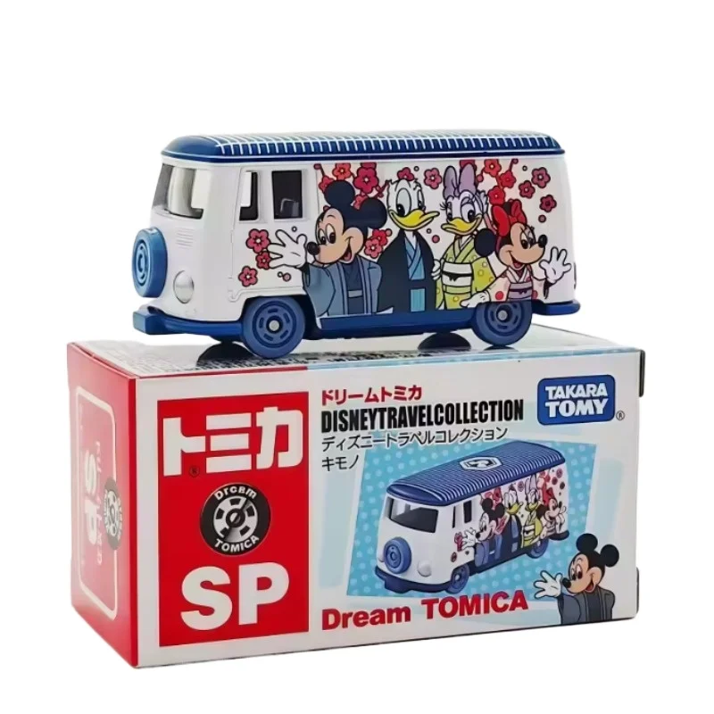 

TAKARA TOMY персонаж мультфильма Микки Маус модель автомобиля из сплава автомобиль статическая модель мини-транспортные средства детский подарок на день рождения игрушки орнамент