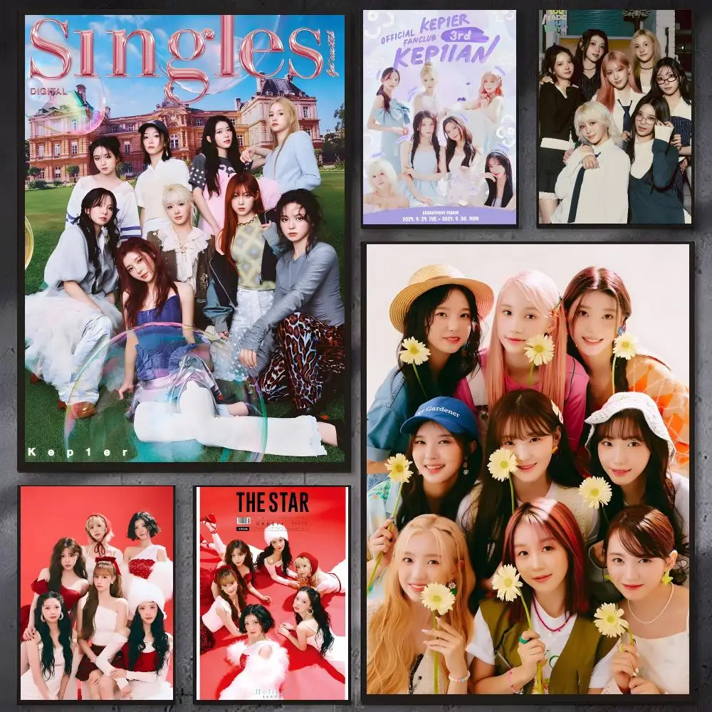 K-pop group Kep1er Poster Wall Ornament Home Decor Young Decor Fans