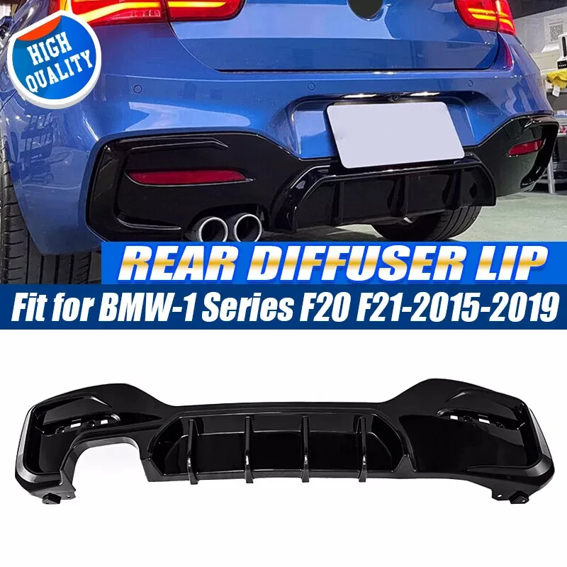 MP Style Tylny zderzak Dyfuzor Splitter Lip Do BMW 2015-2019 F20 F21 M Sport LCI Lip Body Kit Spoiler Auto Parts Akcesoria