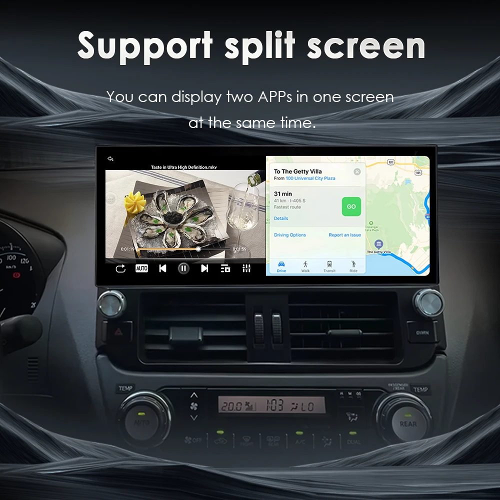 Android14 12.3 Inci untuk Mzada 6 2004-2015 CarPlay Nirkabel Tampilan Multimedia Layar Sentuh Android Navigasi Unit Kepala Otomatis GPS