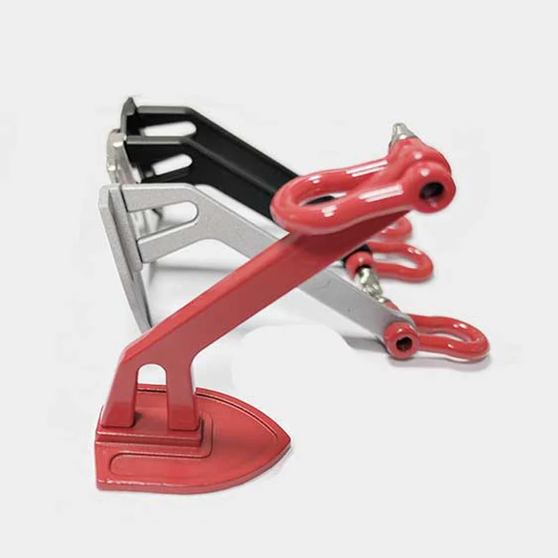 Mejores OFERTAS 1/10 coche trepador de control remoto cabrestante de anclaje de Metal herramienta de tierra para Axial SCX10 D90 CC01 Traxxas TRX4