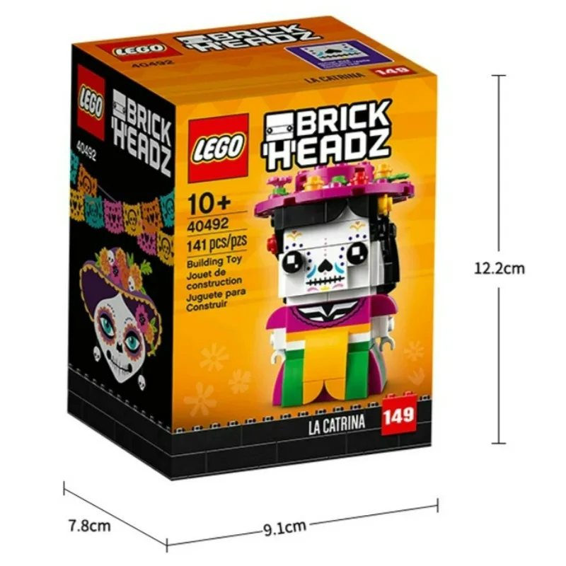 ليجو بريكهيدز لا كاترينا ديا دي لوس مورتوس مكعبات بناء للأطفال ألعاب تعليمية للأطفال هدية عيد ميلاد 40492 141 قطعة #6