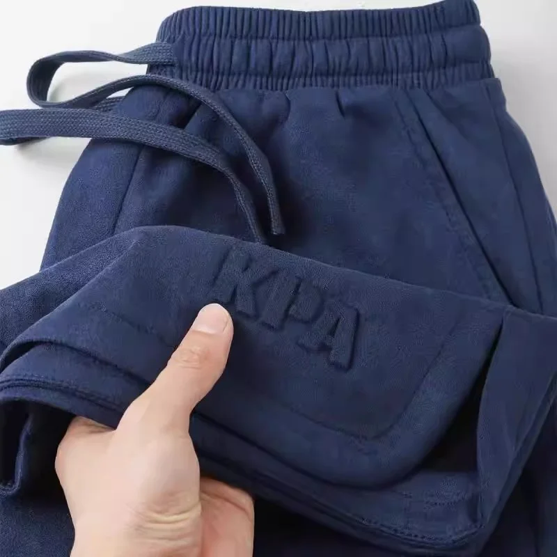 

Летние повседневные шорты из оленьей замши, свободного кроя, в американском стиле, больших размеров, комплект из пяти штук, модные городские шорты