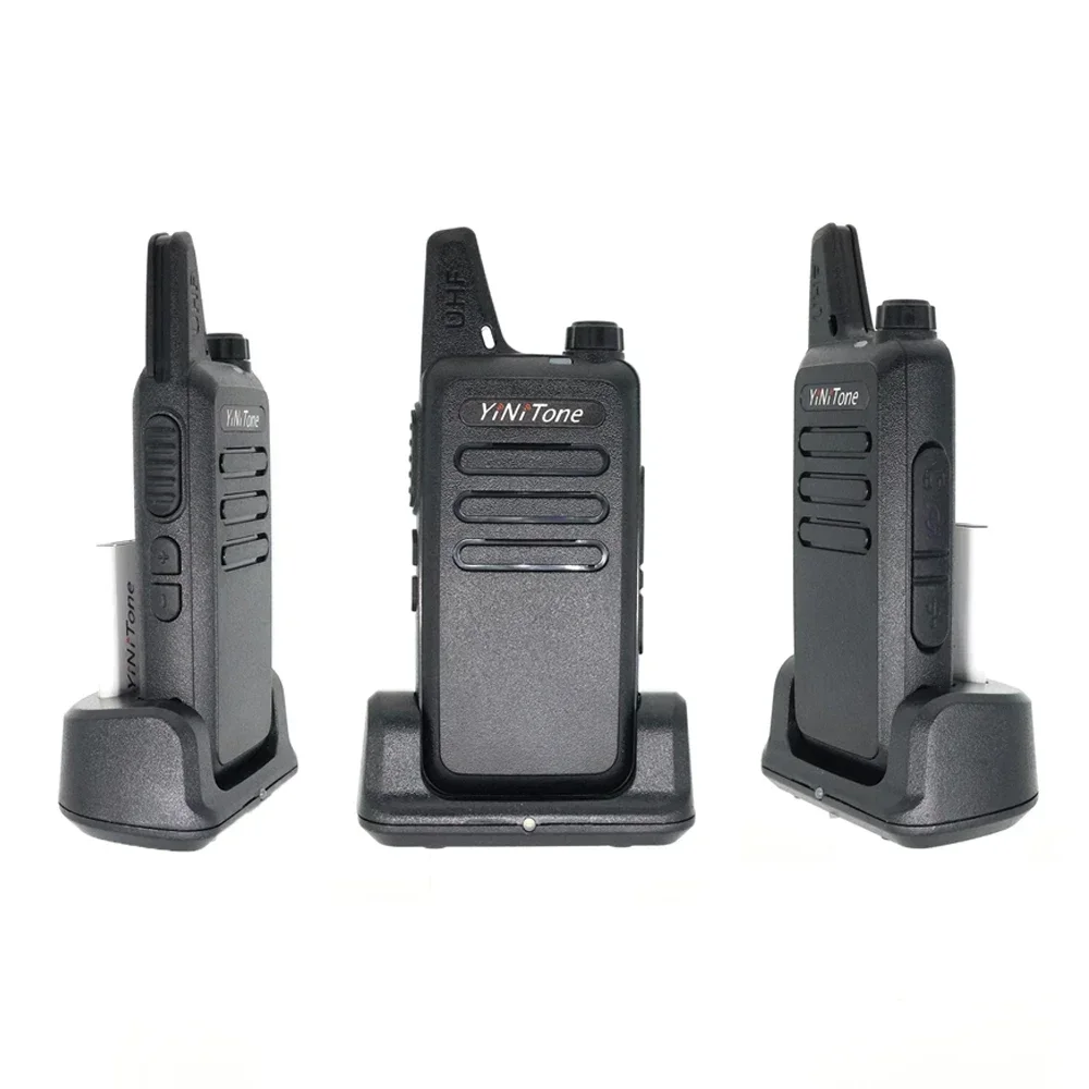 MINI-02 Mini Walkie Talkie 5W UHF 400-470MHz Caricatore USB a 16 canali Radio bidirezionale DMR portatile Radioamatori Ricetrasmettitore FM RT22