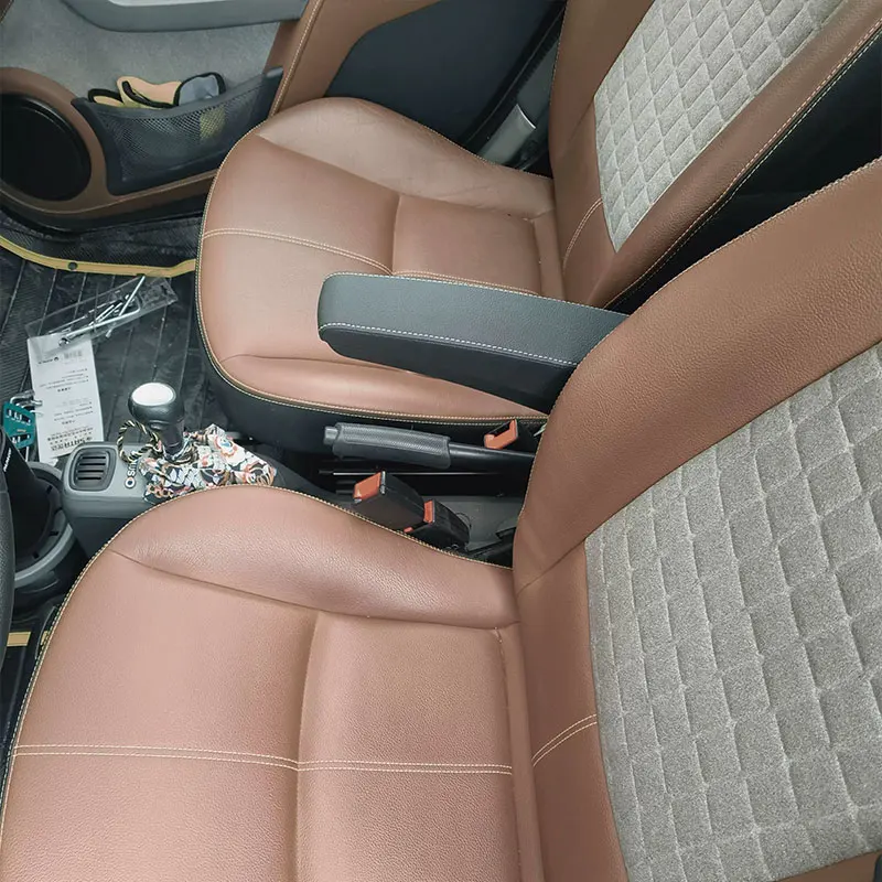 Car Seat Armrest Panel Elbow Rest Decoration For Smart 451 Fortwo Car Accessories Interior Styling Modification