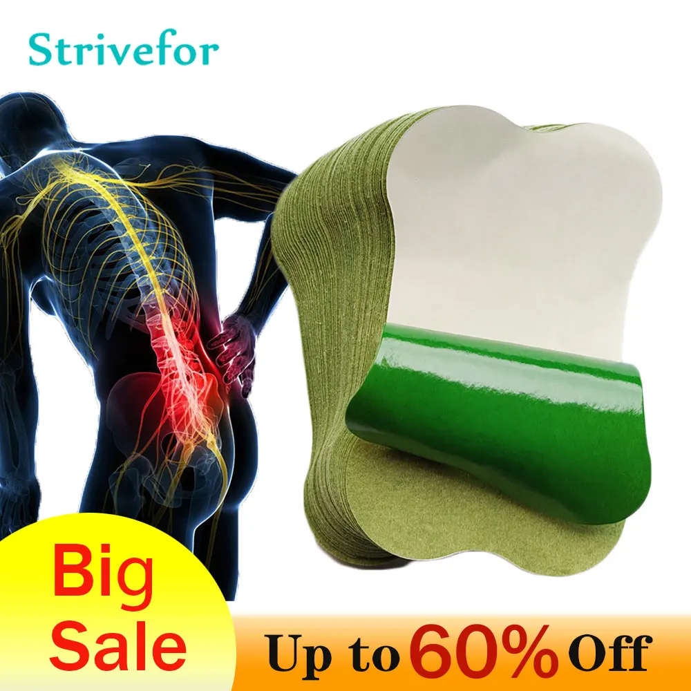 

8pcs Self-heating Wormwood Lumbar Pain Relief Patch Analgesic Back Sticker Spondylosis Pain Anti Inflammatory Medical Plaster