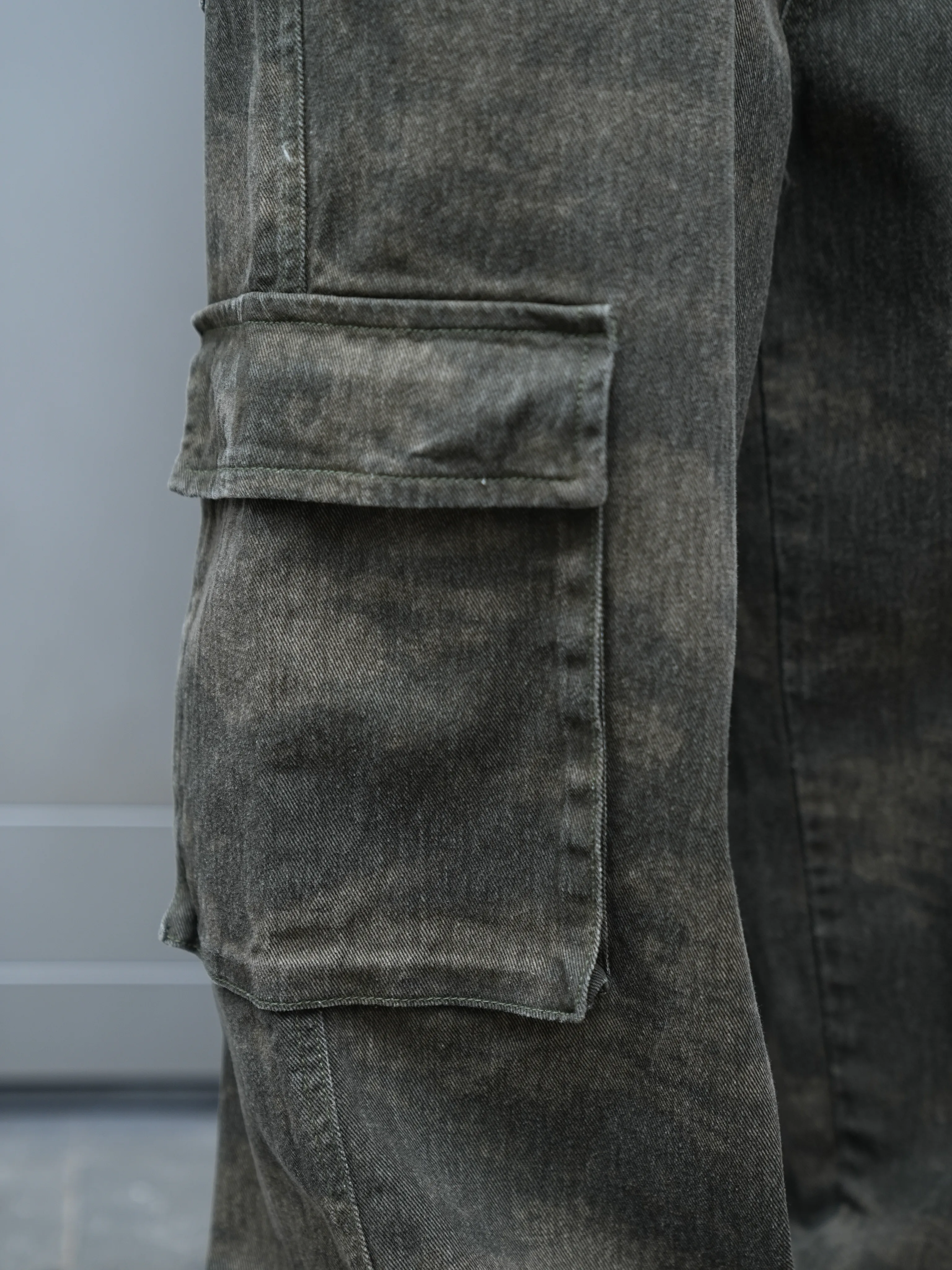 جينز كلاسيكي للرجال y2k من قماش الدنيم المتعثر للرجال ملابس الشارع جينز فضفاض واسع الساق فضفاض الهيب هوب سراويل مستقيمة غير رسمية #5