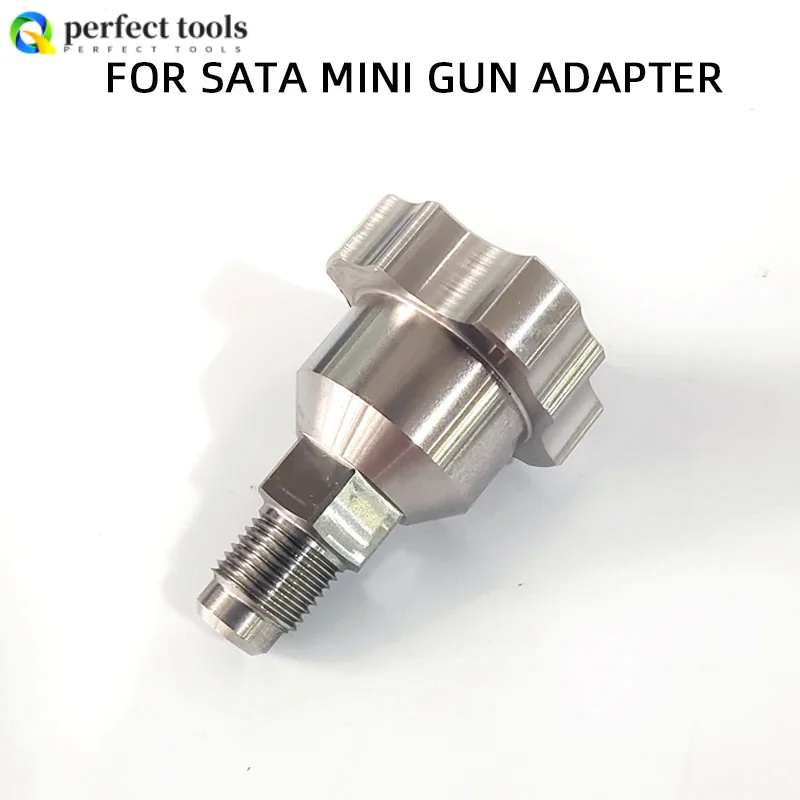 Suitable For Sata Debilibiss Spray Gun Adapter Quick Connector M11X1.5/ M10X1mm Connector Is Suitable For No-Clean Cup