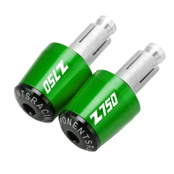 Empuñaduras de manillar de motocicleta, piezas de peso, extremos de tapón Silder antivibración para KAWASAKI Z750 Z400 2019 Z900 Z1000 Z800 Z300 650