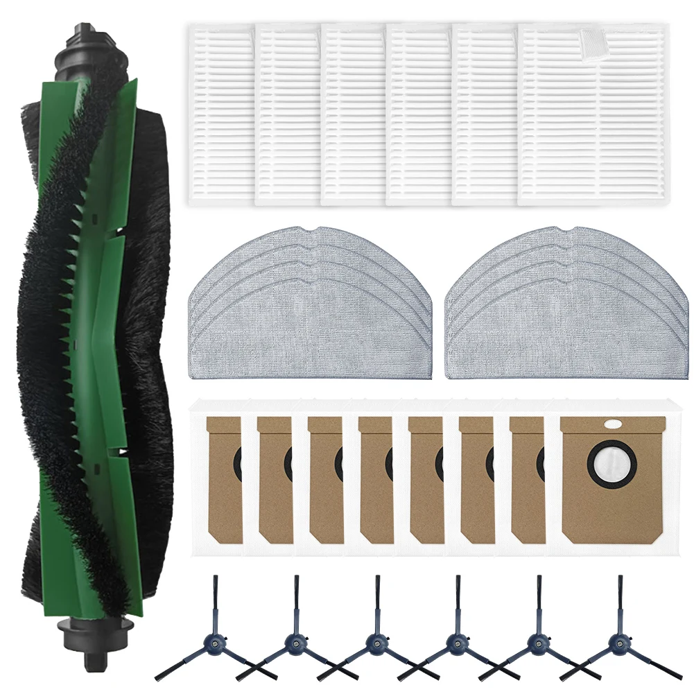 Essential Accessories for Conga 8490 Home Robot Vacuum Includes Dust Bags Brushes and Filters for Effective Cleaning