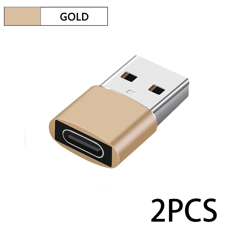 USB Male naar USB-C Adapter Snelle Oplading Gegevensoverdracht OTG Functie voor iPhone 15/14/13 Plus Pro Max (2/4-pack)