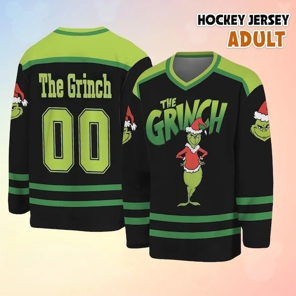 الربيع والخريف ديزني الأخضر الشعر الوحش تيجو هوكي الجليد سترة المتضخم طويلة الأكمام تي شيرت للبالغين والأطفال