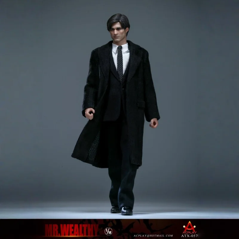 ACPLAY باتمان السيد الأثرياء عمل الشكل ATX057 الأصلي روبرت باتينسون جمع دعوى معطف Ver البلاستيكية لعبة مجسمة هدية ديكور #3