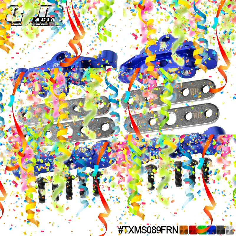 

GPM 7075 Alu Tie Bar Mount&Suspension Pin Retainers Set For TRAXXAS Maxx Slash Maxx 1/10 TXMS089FR 8916+8927+8926
