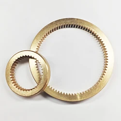 1PCS 0.5M 38/84 Teeth Brass Inner Ring Gear Small Modulus Planetary Gears Thickness 5mm Metal Geared Sleeve Parts for DIY Model