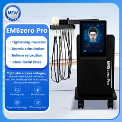 NEUE EMrf Muskel Toning Gesicht Wärme Energie Ausgang Und Starke Pulsed Magnetische EMSzero Lift Falten Entfernung Maschine Schmerzlos Salon