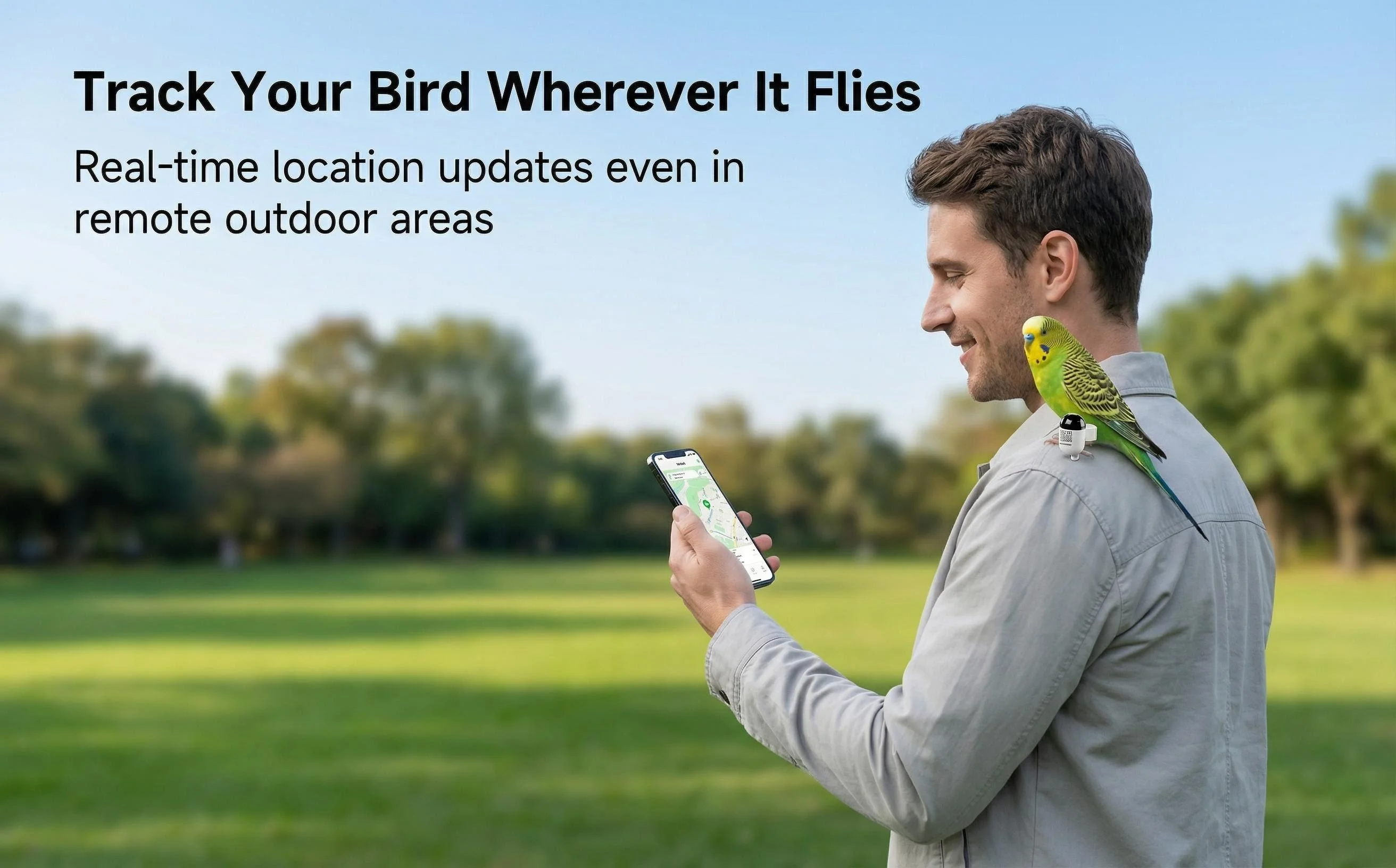 Mini ip67 waterproof and dustproof bird GPS locator for outdoor bird activity locatoring