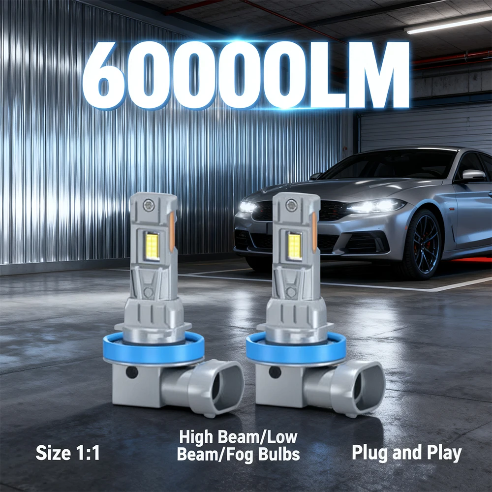 2Pcs H4 H7 H1 H11 H… - image