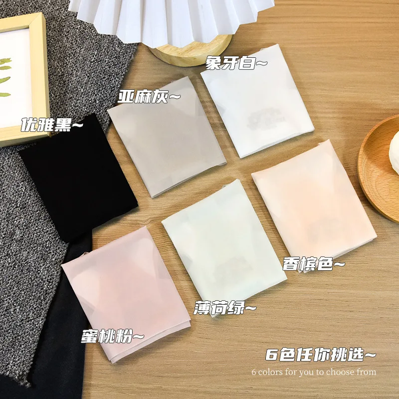 3PCS Transparentní tanga Kalhotky Dámské Ultra tenké Sexy Bezešvé Nízký pas Jednobarevné Tangá Rychleschnoucí Spodní Prádlo - náhled 3