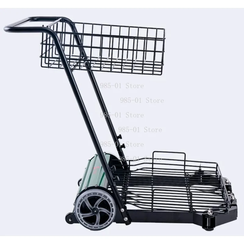 Aluminium Cart Multifunctional Sports Training Aid Metal Tennis Ball Feeder