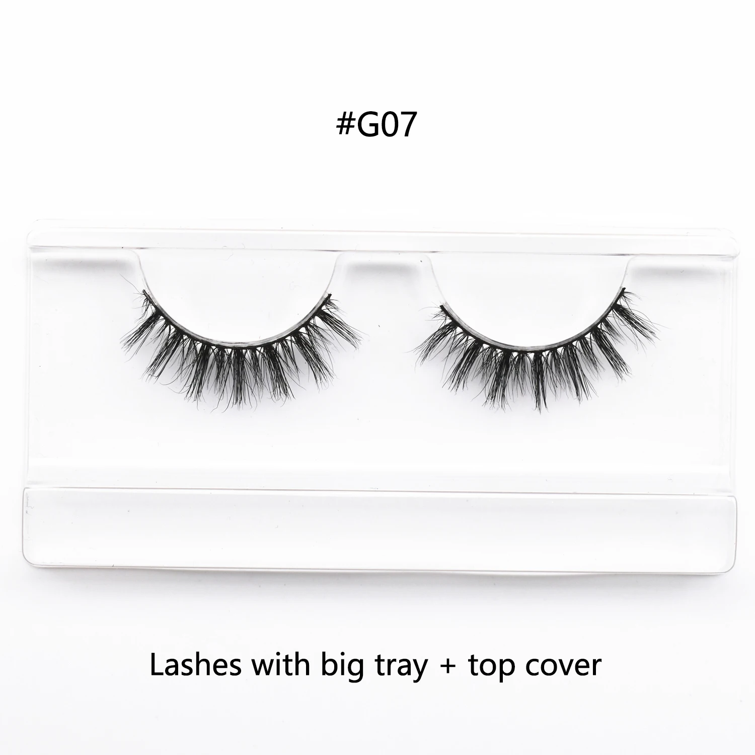 30Pairs 3D Mink Lashes With Tray No Box Mink Lashes Short Natural Mink False Eyelashes Bulk Cruelty-free Makeup Lashes Extension