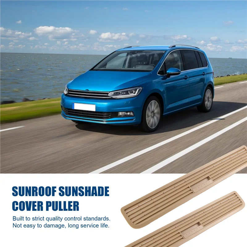 

For Magotan Touran Golf6 Golf4 Sunroof Visor Cover Handle Push Pull Plate Buckle Finger Pressure Plate