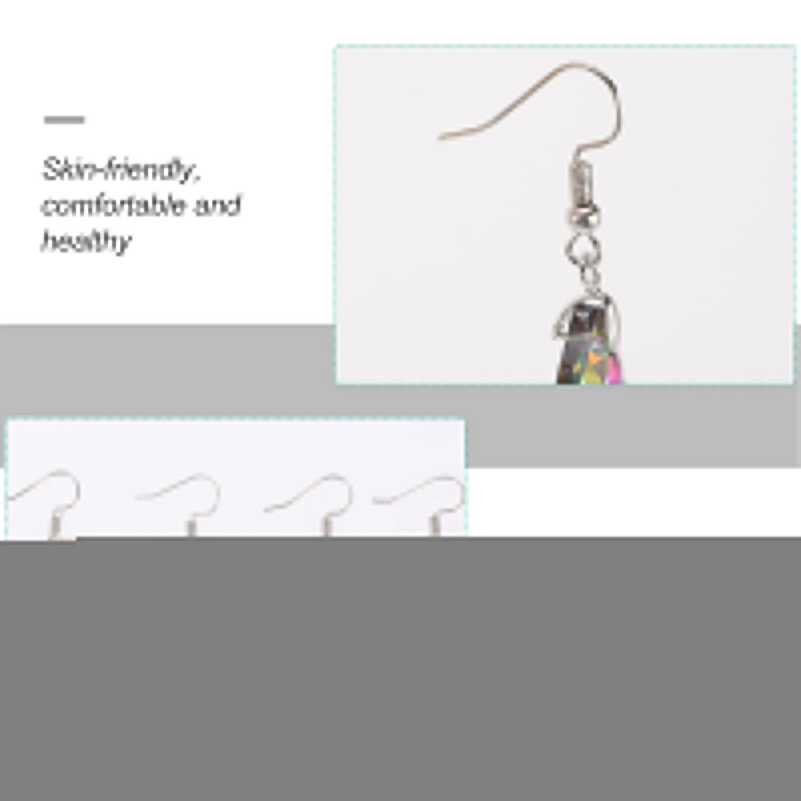 

12 Pairs Crystal Ear Jewelries Earrings Fashion Ear Dangle Unique Design Comfortable Dangle Earrings Evening Gift