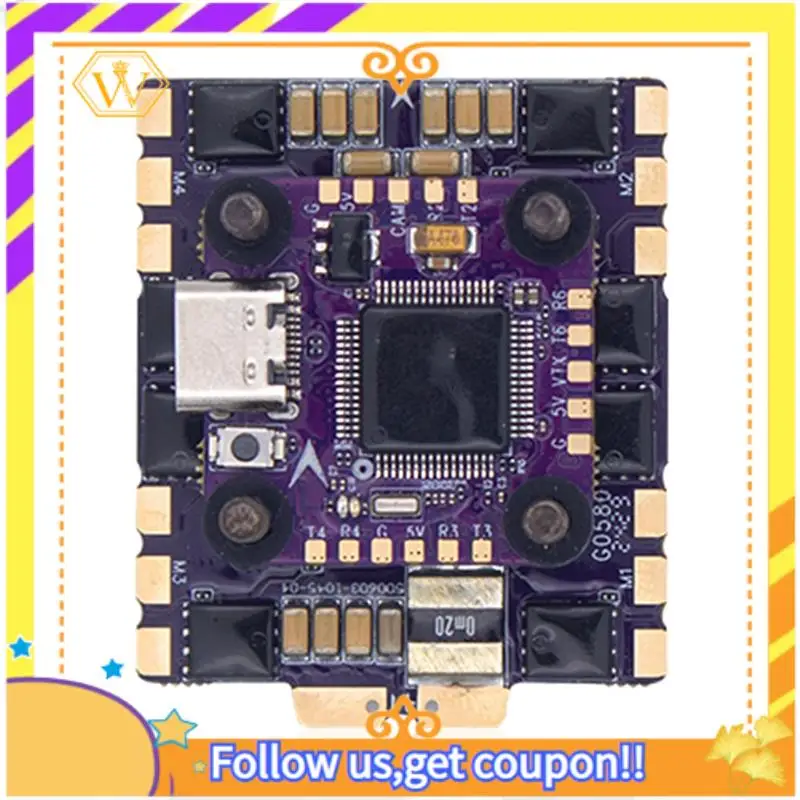 A01K-MICRO F760A Flying Tower Racing Tower Traverser Racing Mounting Holes 20X20 Forfpv RC Drone