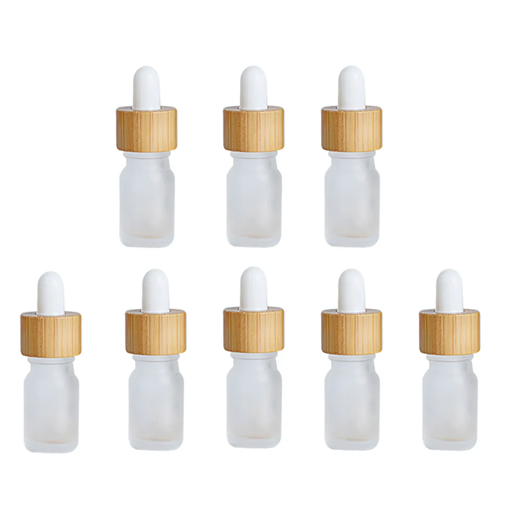 

8 Pcs Empty Essential Oil Bottle Dropper Sample Bottles Glass with for Small Diffusers