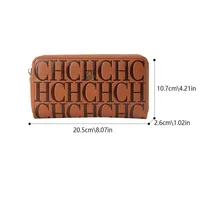 CH Luxury Brand Wallet High-quality Exquisite Portable Compact Elegant Classic Fashionable Wallet Women - Image 6