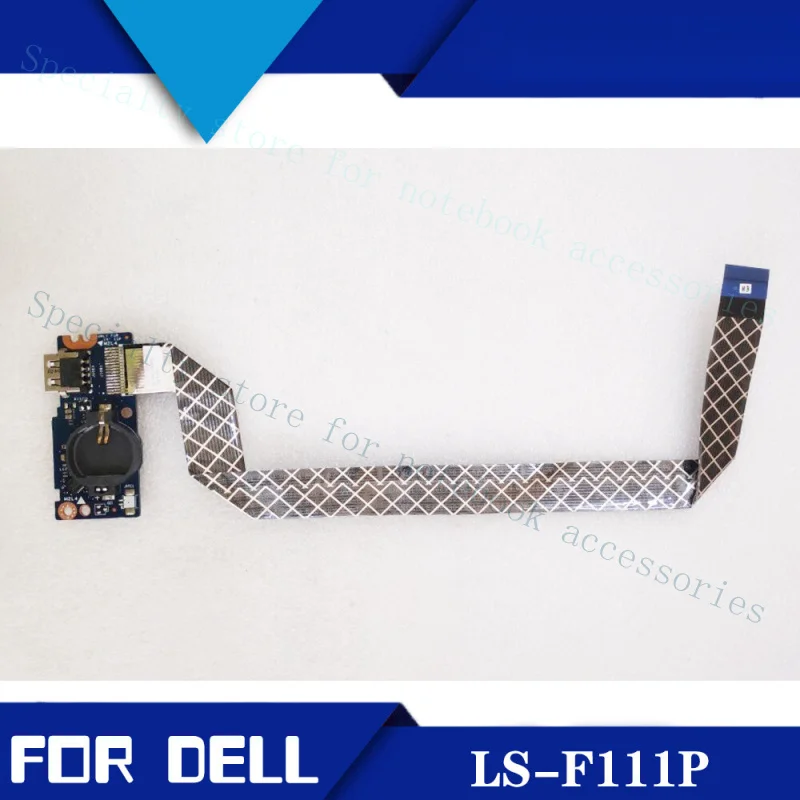 A+For Dell 5570 USB small board LS-F111P 07KX7W 0VM6WG CAL50 Built-in battery
