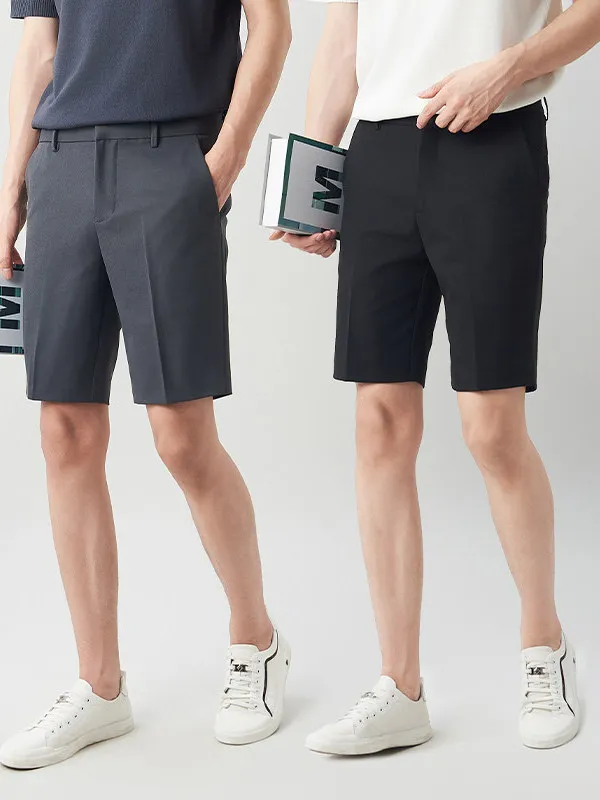 

Мужские повседневные шорты Slim Fit из полиэстера, модные, стильные, для лета и весны, новинка 2026 года