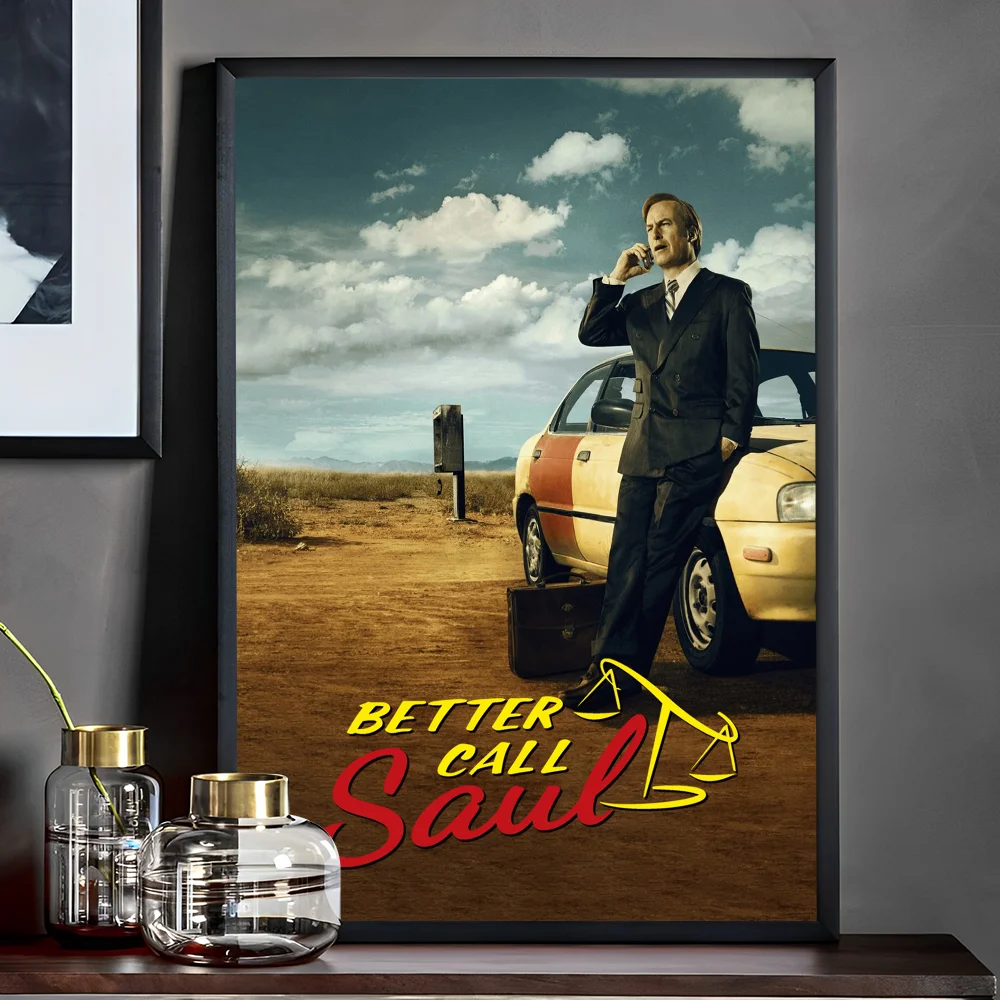 Better Call Saul Classic Vintage Posters Decoracion Painting Wall Art White Kraft Paper Kawaii Room Decor