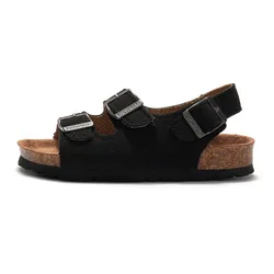 New Sandals Child Footwear For Children Sandals Girls And Boys Sandals Breathable Flats Shoes Summer Comfortable cork sandals