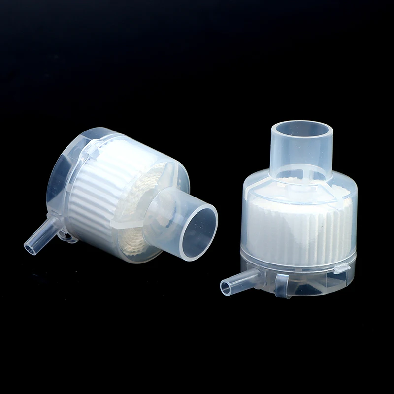 

【2pcs Disposable Steriled Heat Moisture Exchangers Tracheostomy Trach Filter】