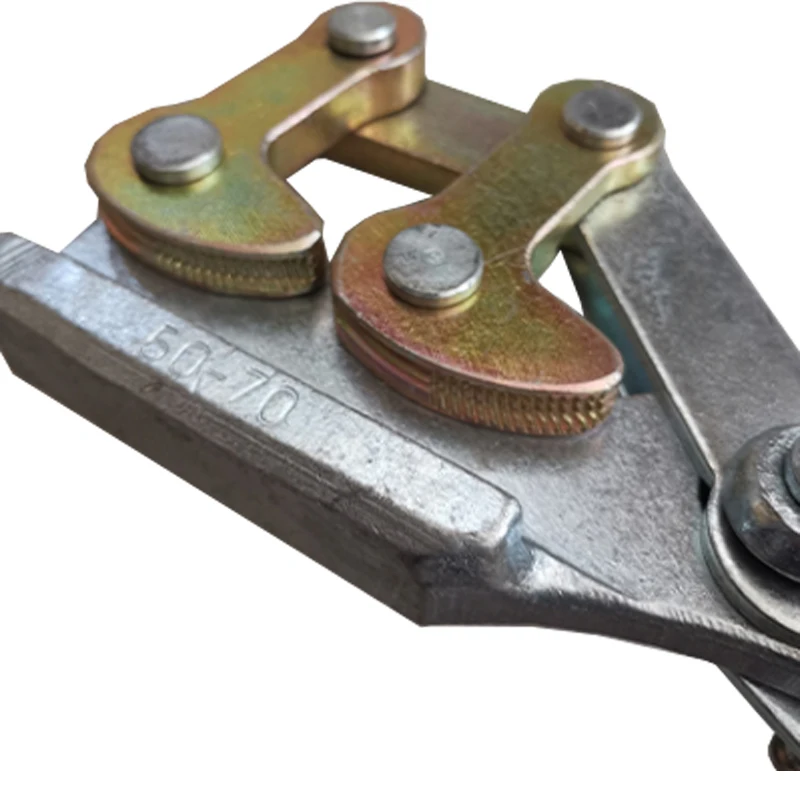 スチールワイヤーロープ牽引グリップ、ケーブルクランプ、さまざまなモデル、1t-3t