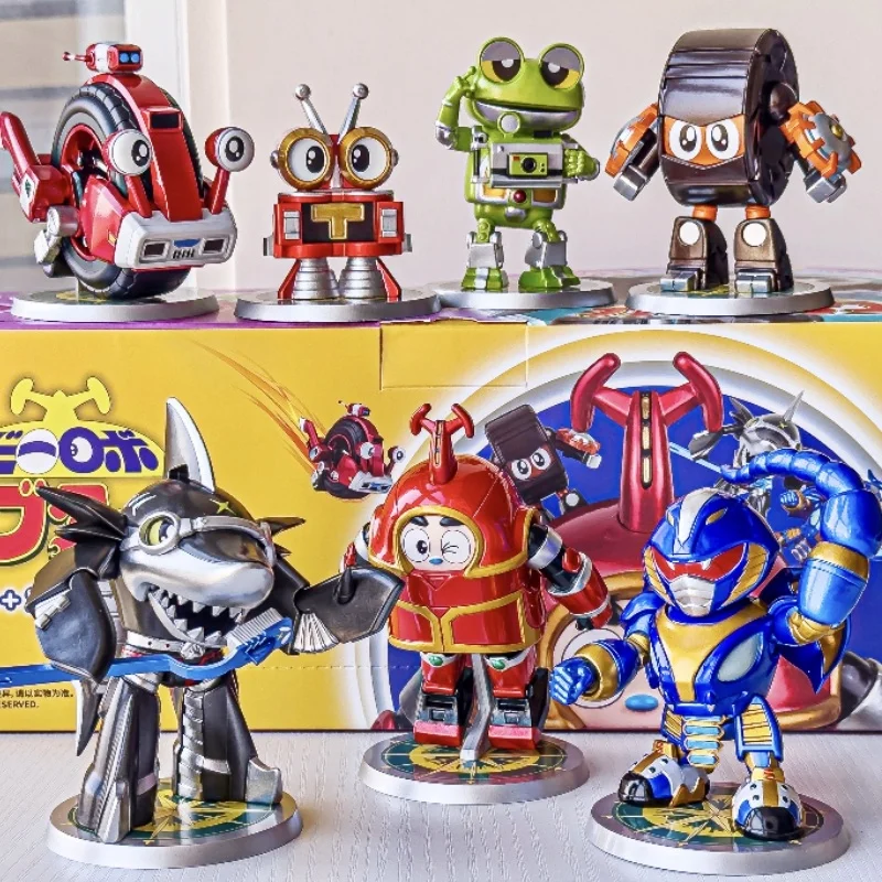 

In Stock Genuine Bandai Iron Armor Xiaobao Second Bullet Series Shark Chili Kabuda Surprise Blind Box Trendy Play Ornament Gifts
