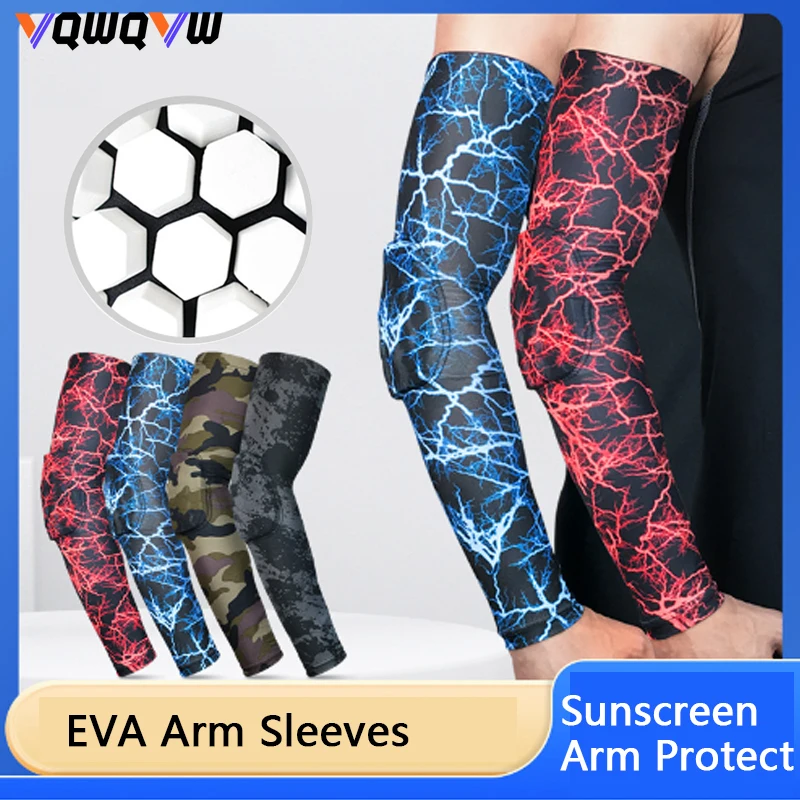 

1Pcs Arm Protection Cover,high Elasticity Pressure Honeycomb Anti-collision Elbow Protection,Outdoor Hiking,Basketball Sports