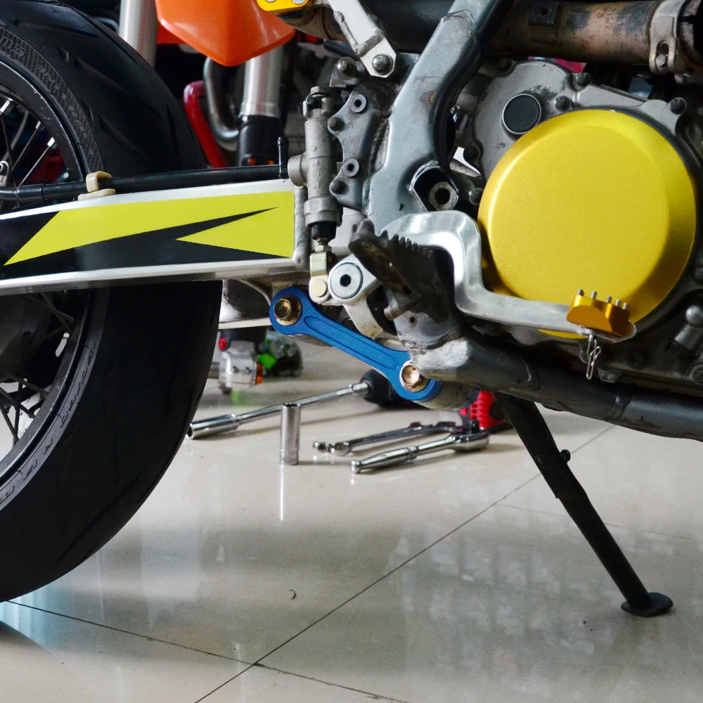 NICECNC Per Kawasaki KLX400 KLX 400 2000-2019 Per Suzuki DRZ400 DRZ400E DRZ400S DRZ400SM DR-Z 2000-2024 Kit di collegamenti di abbassamento