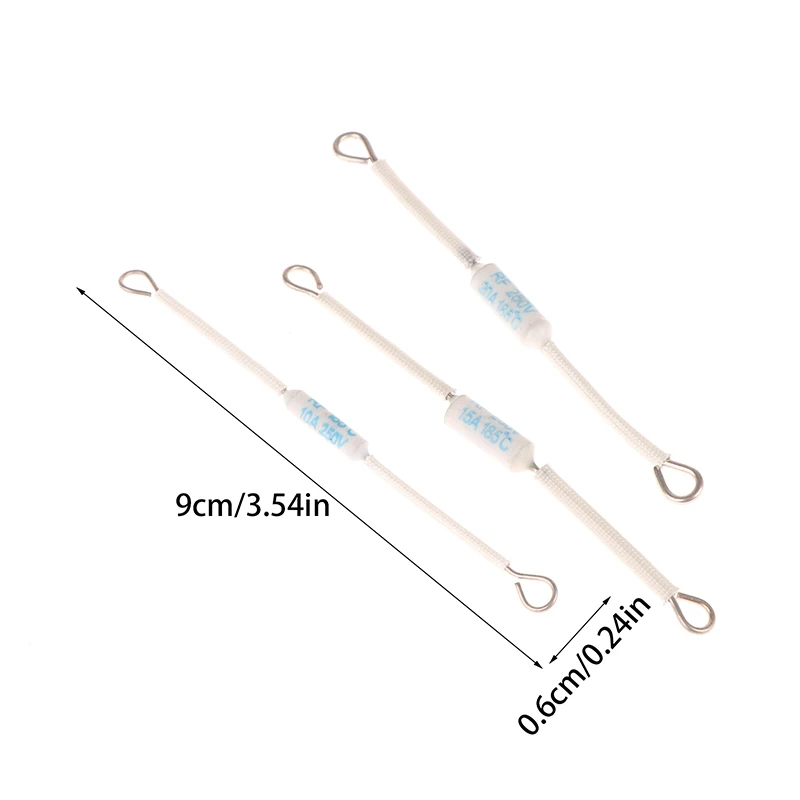 10 шт. RF250V 20A 185 градусов термовыключатель RF 250 В керамическая рисоварка термопредохранители для электрической рисоварки