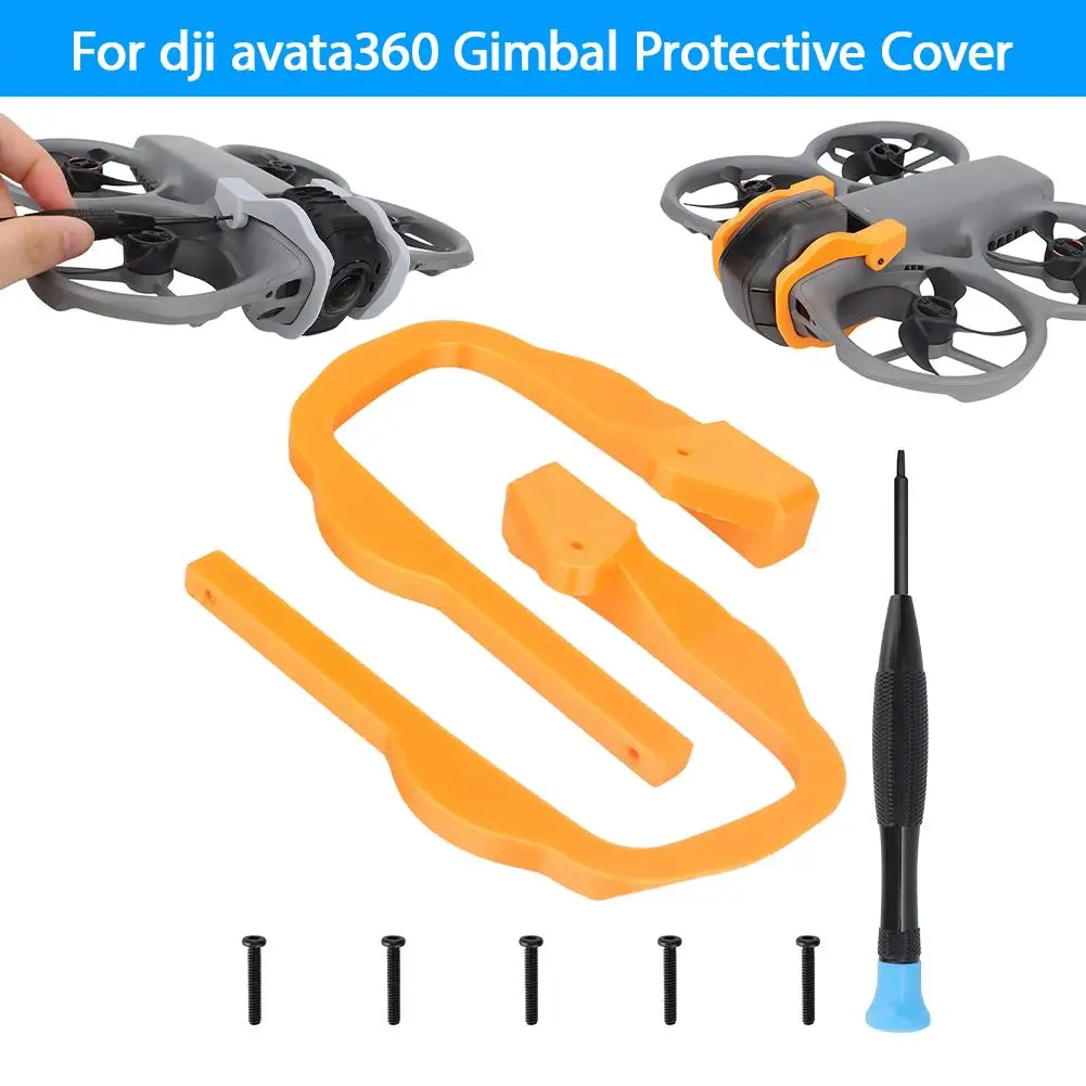 Für Dji Avata360 Gimbal-Schutzabdeckung, Yuntai-Stoßfänger, kratz- und sturzfest, Linsenschutzleiste, Kollisionsleiste, Zubehör