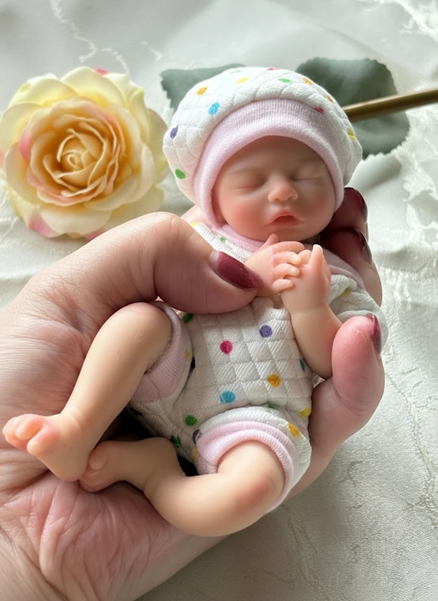 アイズワX 16スタイル 6インチ ミニシリコンリボーンドール 女の子 ハンドメイド ベベ ソフトタッチ リボーンベビードール 誕生日プレゼント用